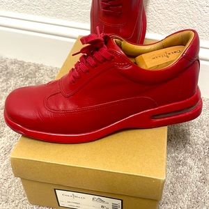 Red Cole Haan Air Conner/ Nike Sz 8.5  excellent condition!